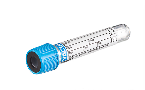 Vacuette Sodium Citrate 3.2 % tube, non-ridged cap, paper label, 3.5 ml