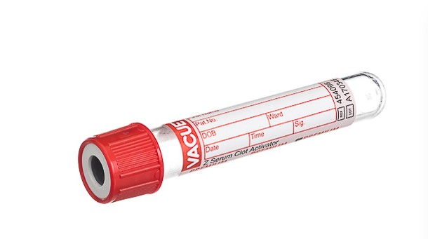 Vacuette Plain Tube, premium cap, paper label, 2 ml