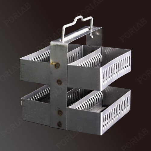 STAINING RACK, ST.ST, FOR JAR SJ05, 30 PLACE