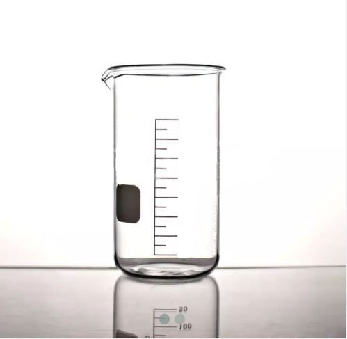 BEAKER, BOROSILICATE GLASS 3.3, GRADUATED, TALL FORM, 250 ML