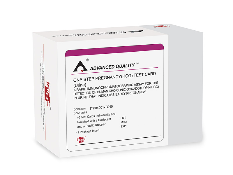 ONE STEP PREGNANCY (HCG) TEST, URINE, SERUM, PLASMA, 40 TEST